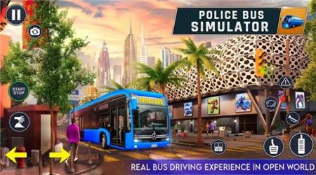 警车模拟器巴士下载安装-警车模拟器巴士汉化版下载v1.5