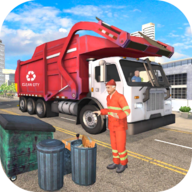 城市垃圾车模拟驾驶安卓版 v0.6